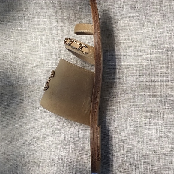 CHANEL Velvet Chain Mule Sandals - Picture 11 of 14